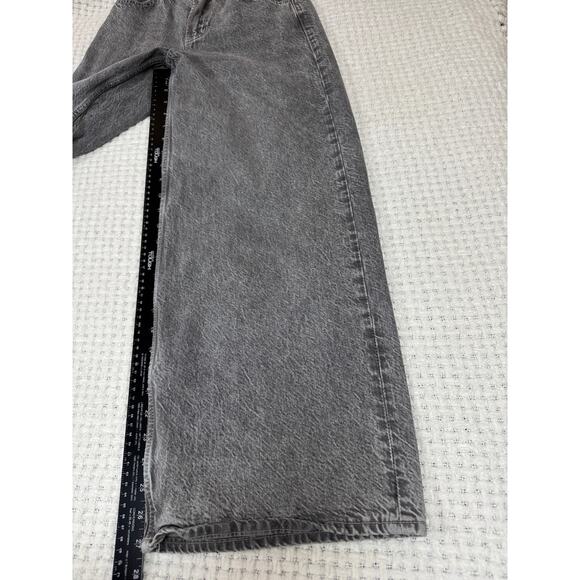 H&M Divided Women’s Jeans Gray Wide Leg - Picture 8 of 8